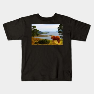 Horse in Tighnabruaich Kids T-Shirt